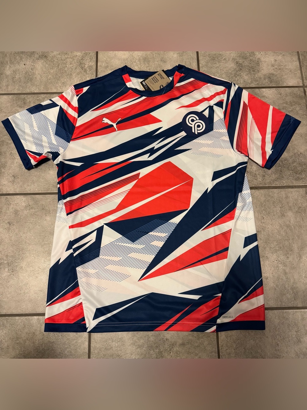 ChristianPulisic Puma CP10 Soccer Football Red White Blue Jersey Sizes (M,L) NWT